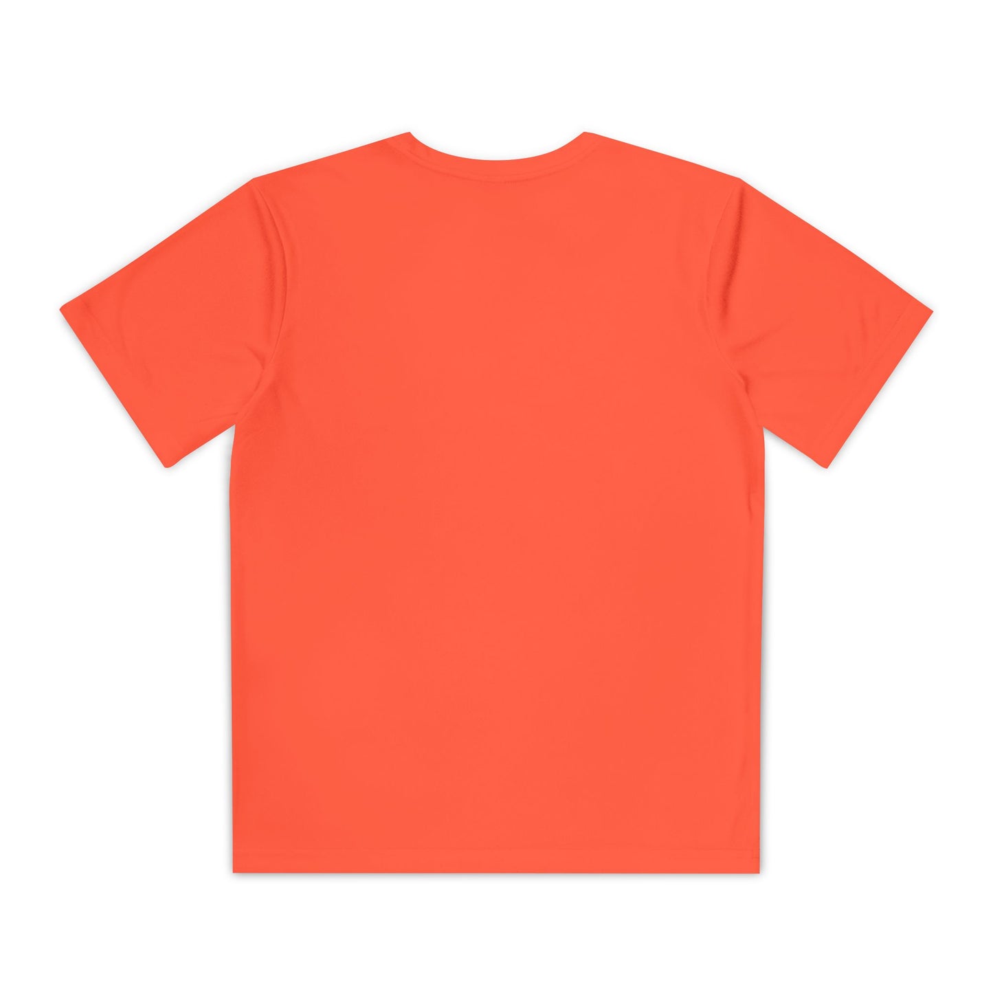 Neon Orange Run Club Youth Athletic Tee