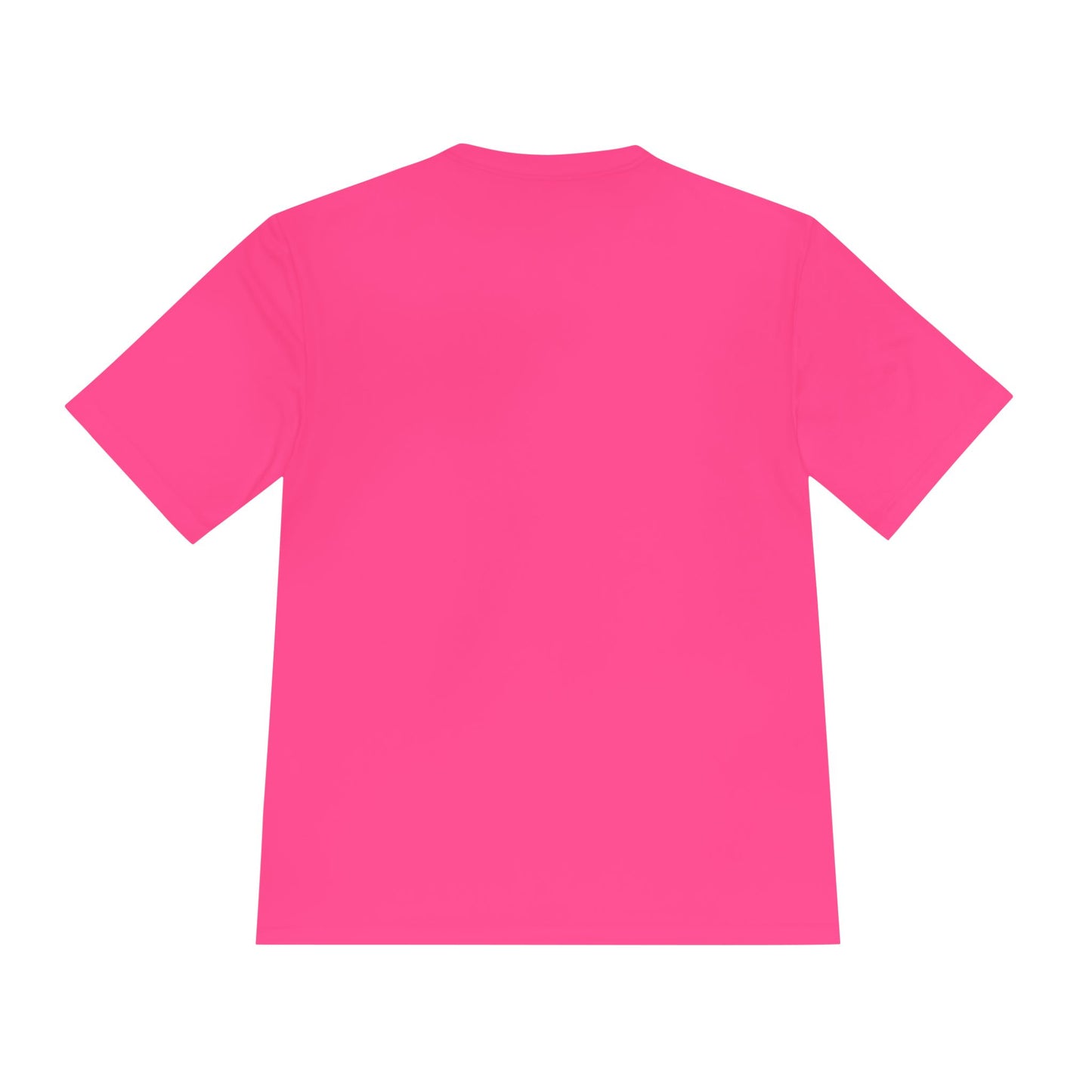 Neon Pink Run Club Adult Athletic Tee