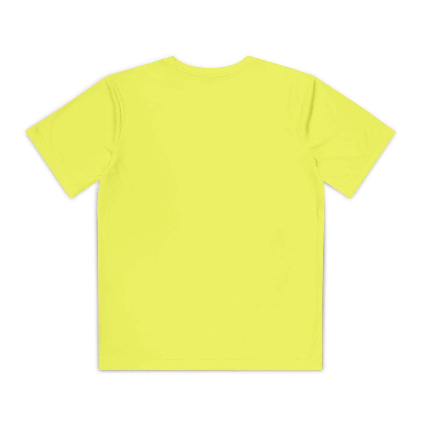 Neon Yellow Run Club Youth Athletic Tee