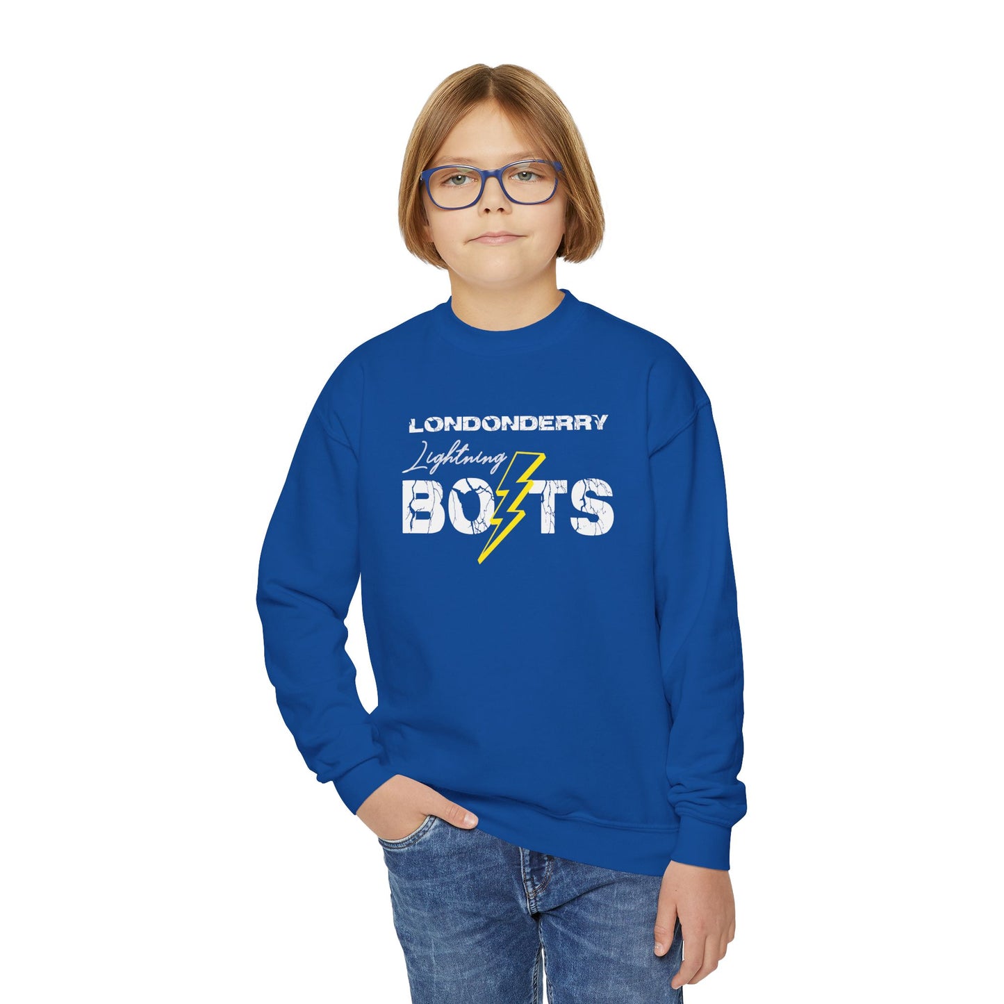 Bolts Youth Crewneck Sweatshirt