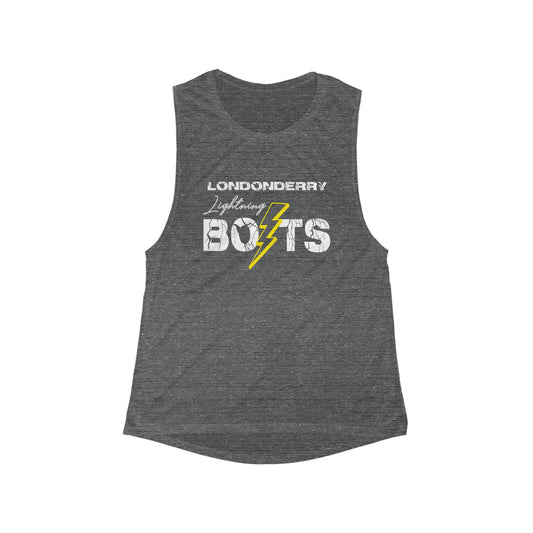 Bolts Women's Flowy Scoop Muscle Tank