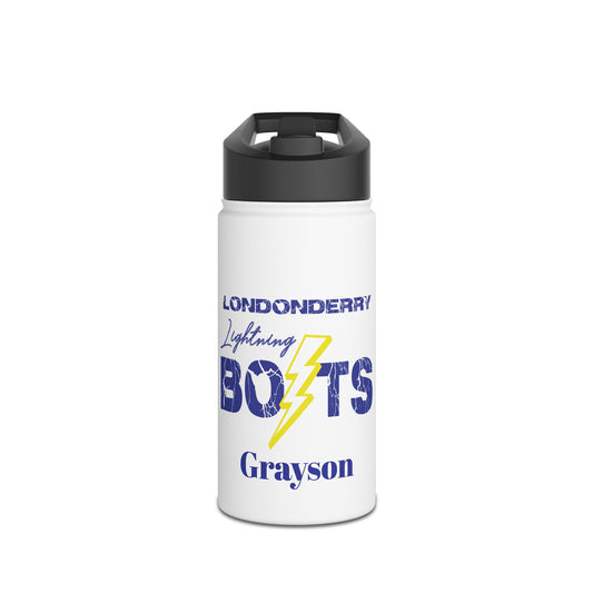 Bolts Stainless Steel Water Bottle, Standard Lid