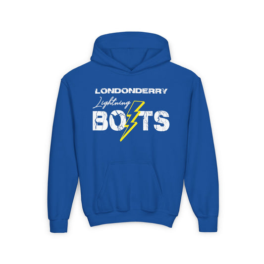 Bolts Youth Heavy Blend Hooded Sweatshirt