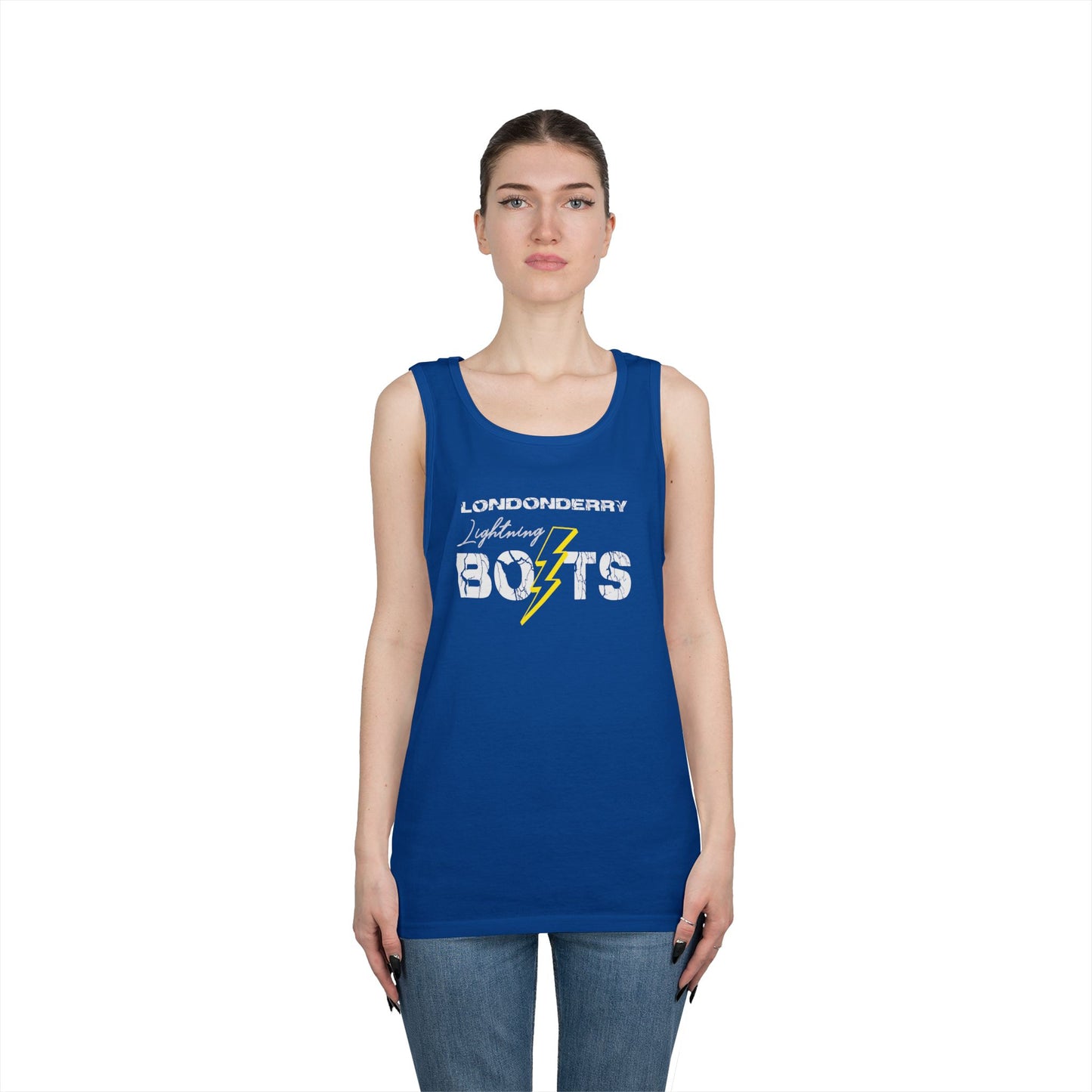 Bolts Adult Unisex Heavy Cotton Tank Top