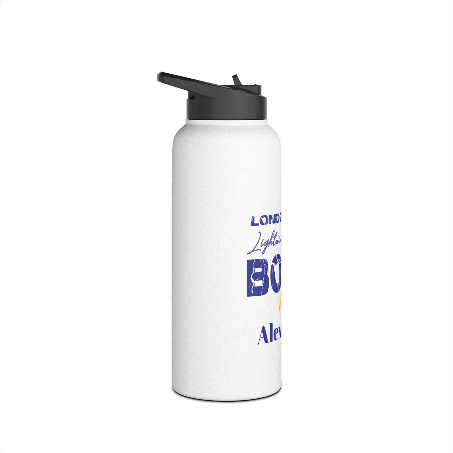 Bolts Stainless Steel Water Bottle, Standard Lid