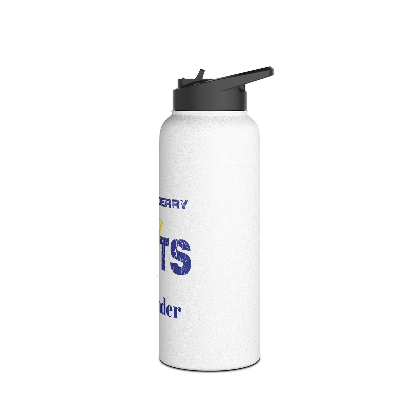 Bolts Stainless Steel Water Bottle, Standard Lid