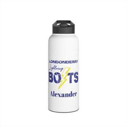 Bolts Stainless Steel Water Bottle, Standard Lid