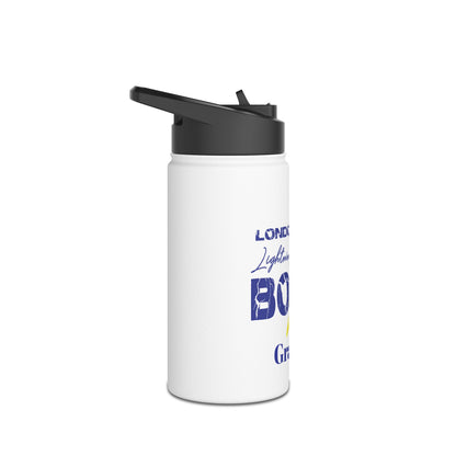 Bolts Stainless Steel Water Bottle, Standard Lid