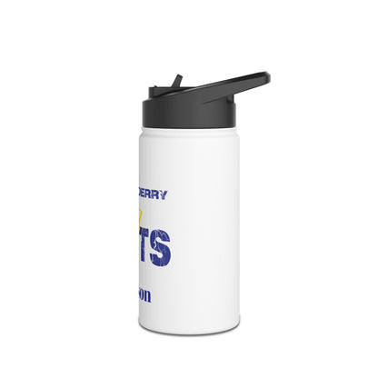 Bolts Stainless Steel Water Bottle, Standard Lid