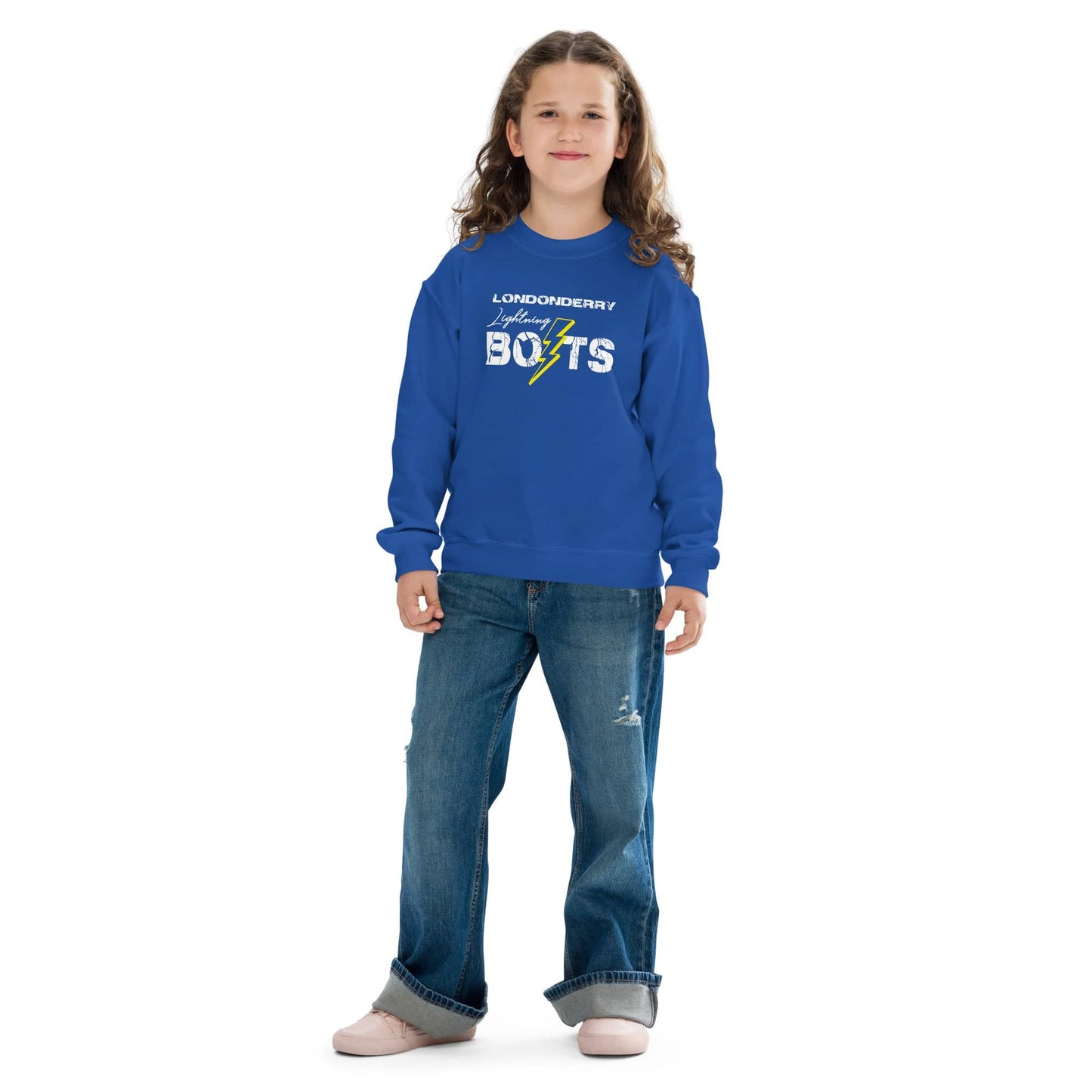 Bolts Youth Crewneck Sweatshirt