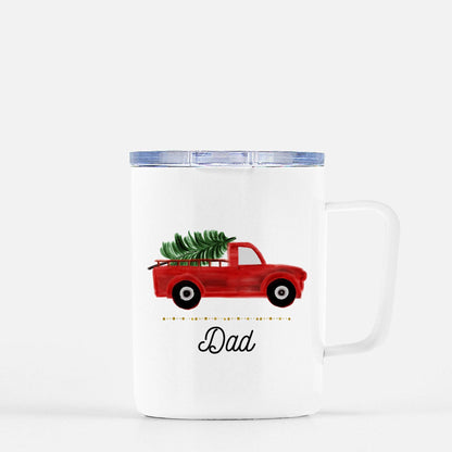 Personalized Red Truck Mug