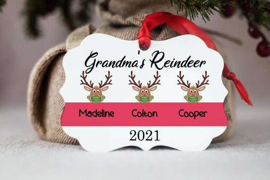 2024 Personalized Grandparent Ornament | Pandemic Ornament