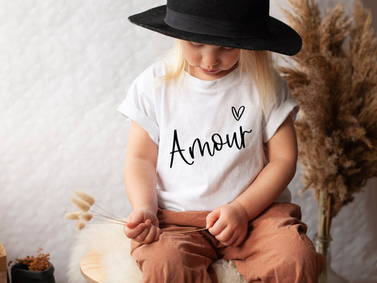 Amour Shirt - Kids Valentine's Day Shirt