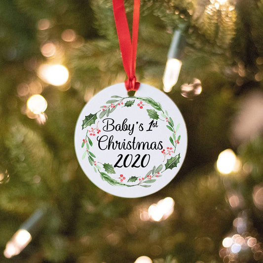 Baby's First Christmas Ornament 2024