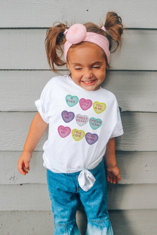 Conversation Hearts Shirt - Valentine's Day Shirt