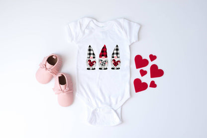 Gnome Valentines Shirt - Girls Valentine's Day Shirt