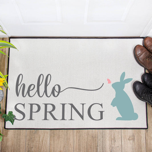 Hello Spring Doormat - Easter Doormat