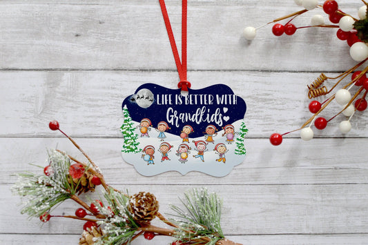 Life Is Better With Grandkids Ornament