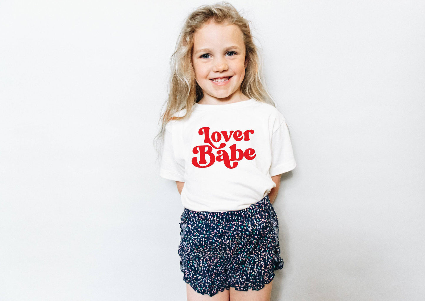 Lover Babe Shirt - Kids Valentines Shirt