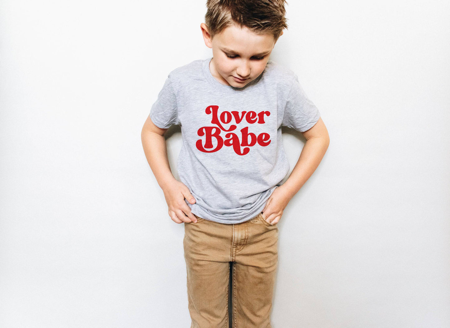 Lover Babe Shirt - Kids Valentines Shirt