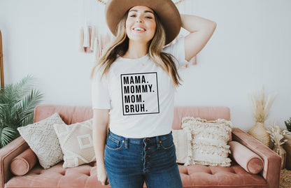 Mama Mommy Mom Bruh Shirt | Boymom Shirt