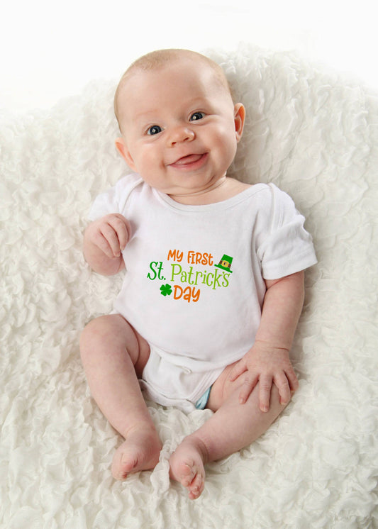 My First St. Patrick's Day - Kids St. Patrick's Day Shirt - St. Paddy's Shirt - St. Patty's