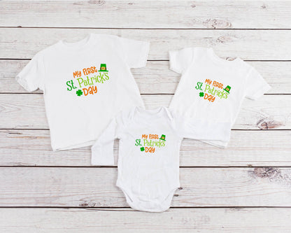 My First St. Patrick's Day - Kids St. Patrick's Day Shirt - St. Paddy's Shirt - St. Patty's