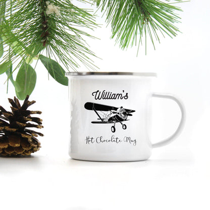 Personalized Airplane Mug