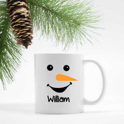 Personalized Boy Snowman Mug | Stocking Stuffer