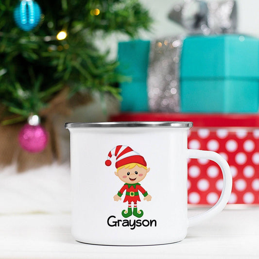 Personalized Elf Mug | Choose From 16 Elf Designs