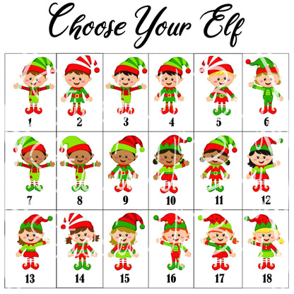 Personalized Elf Mug | Choose From 16 Elf Designs