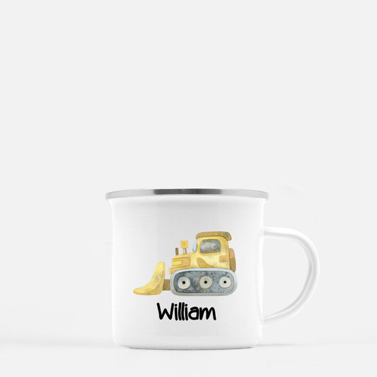 Personalized Front Loader Construction Mug