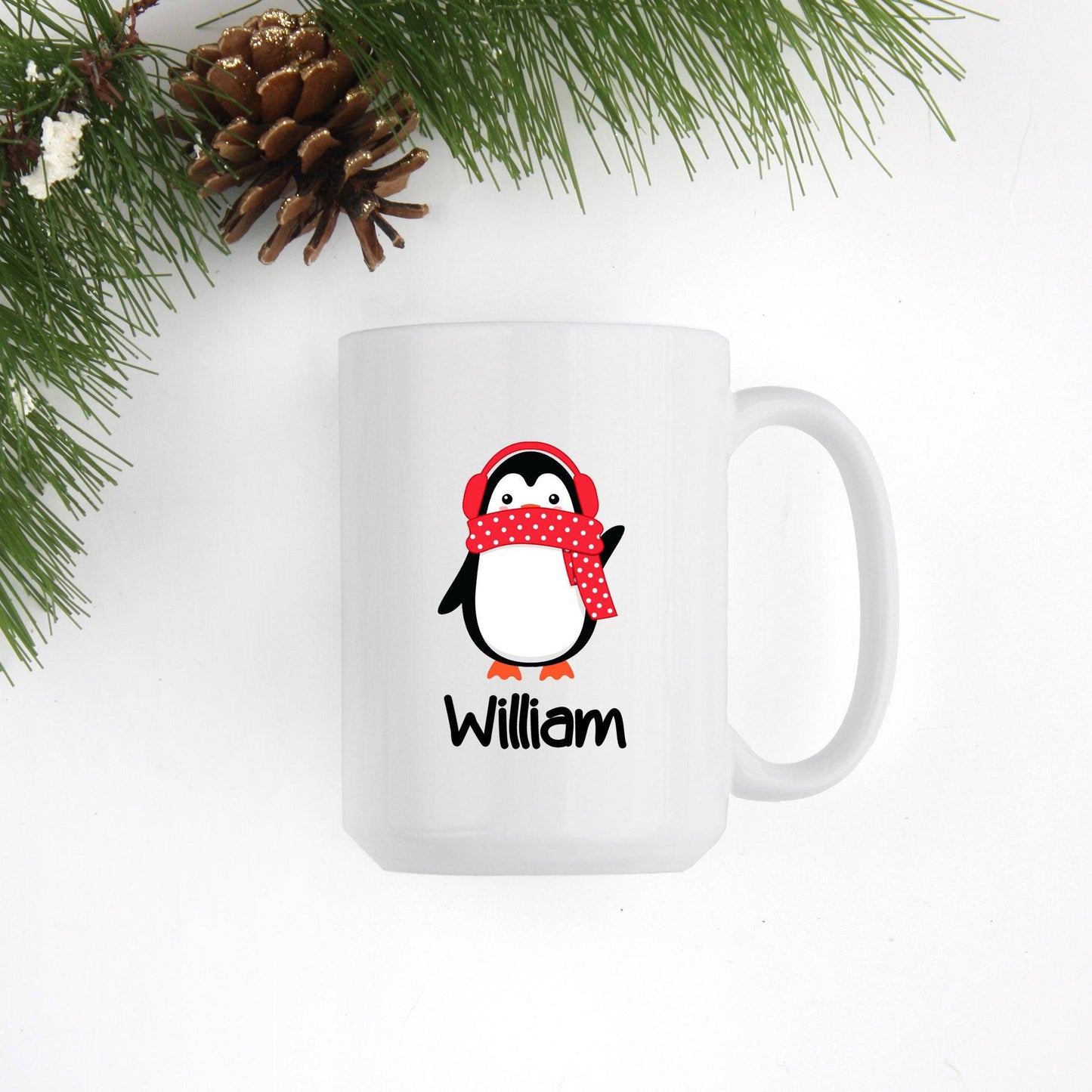 Personalized Penguin Mug | Choose From 7 Penguins