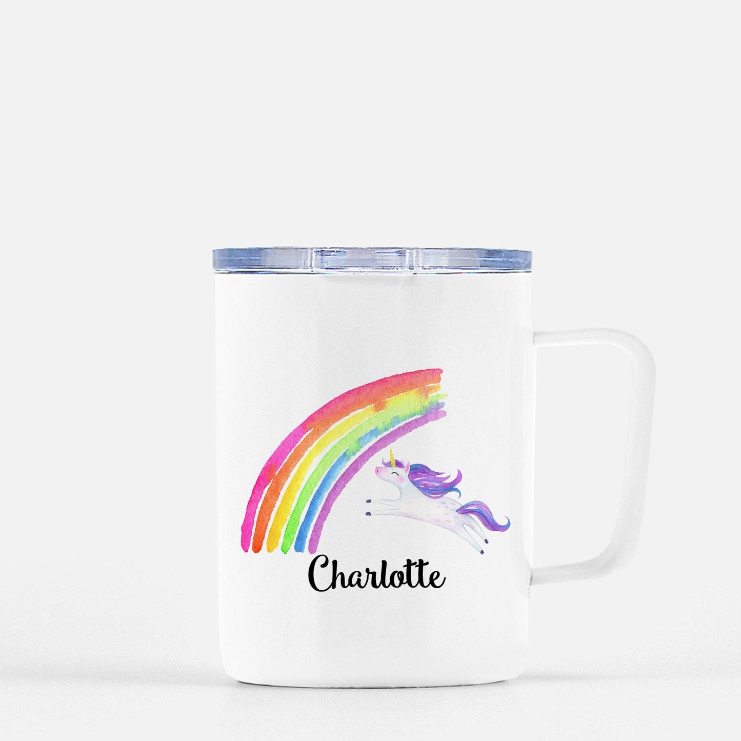 Personalized Rainbow Unicorn Mug