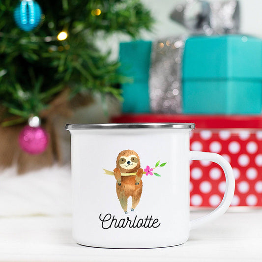 Personalized Sloth Mug