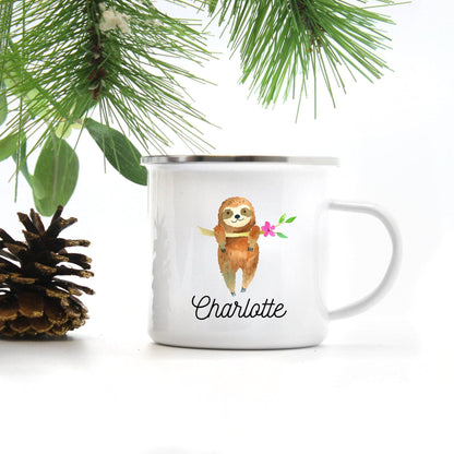 Personalized Sloth Mug