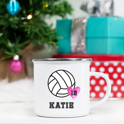 Personalized Volleyball Mug | Sports Mug