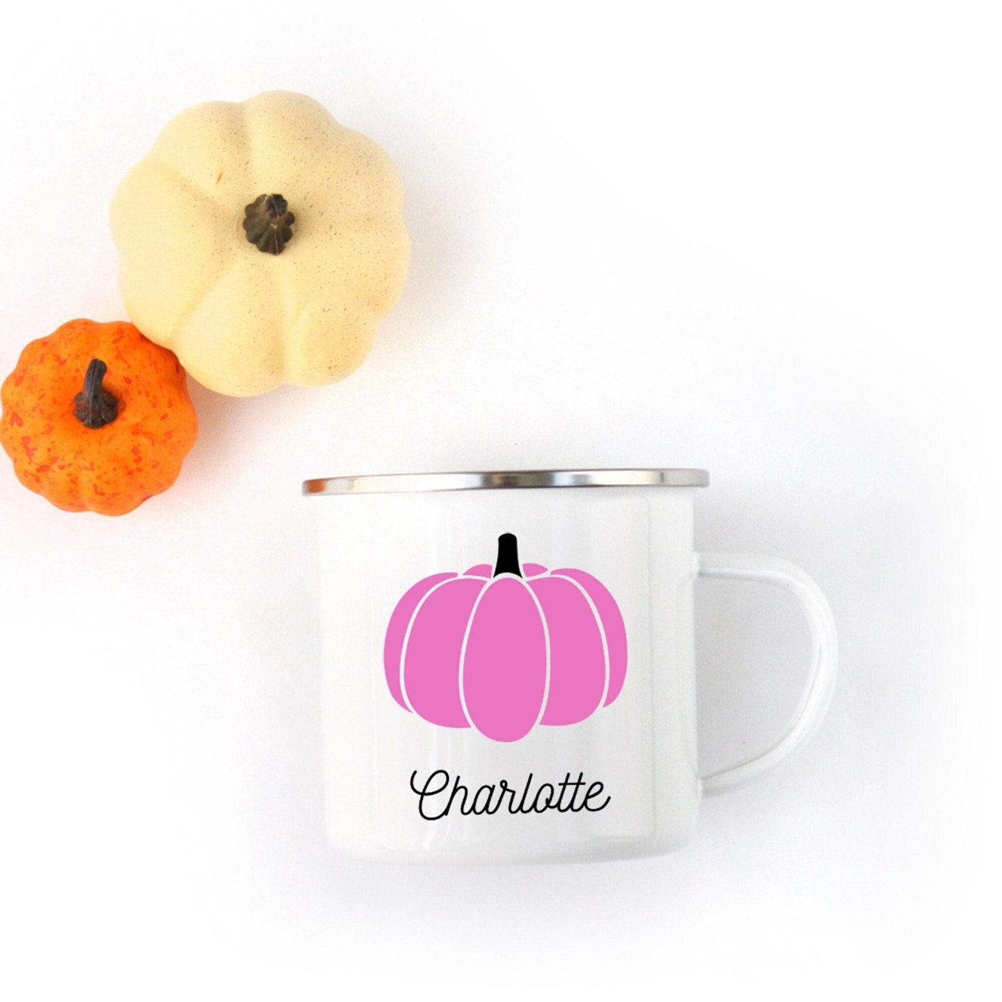 Pink Pumpkin Mug | Fall Mug