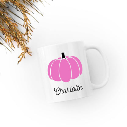 Pink Pumpkin Mug | Fall Mug