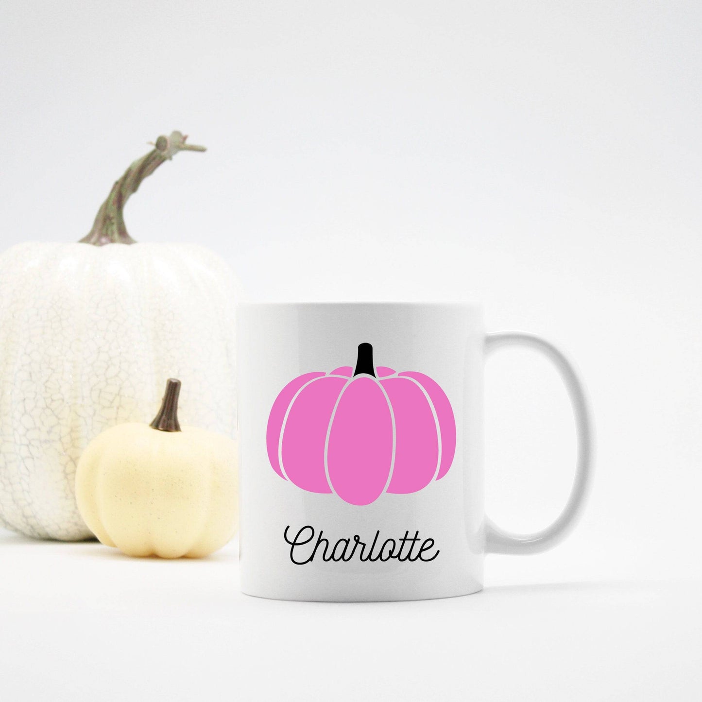 Pink Pumpkin Mug | Fall Mug