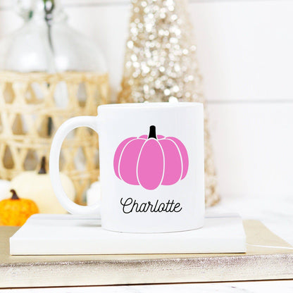 Pink Pumpkin Mug | Fall Mug