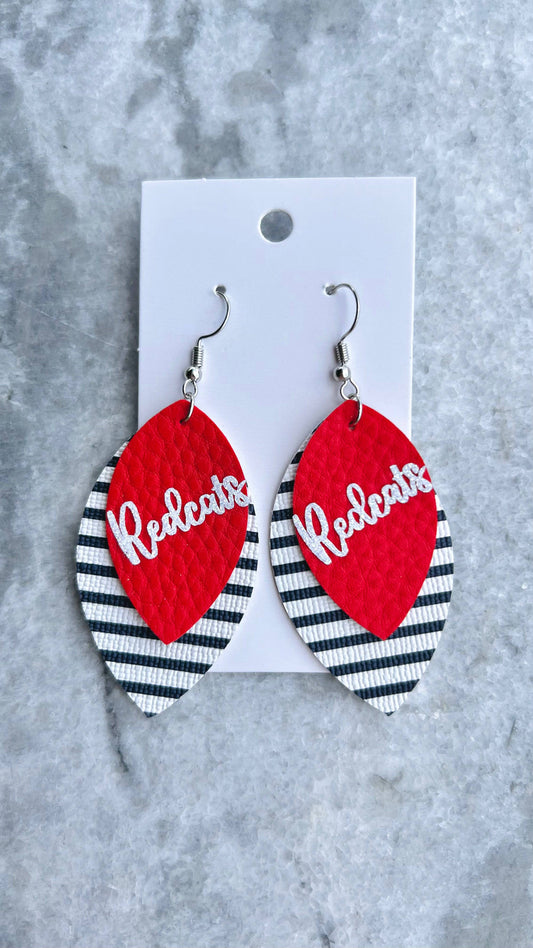 Redcats Navy Stripe Dangles