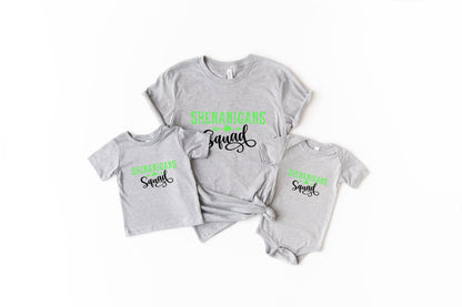 Shenanigans Squad - Kids St. Patrick's Day Shirt