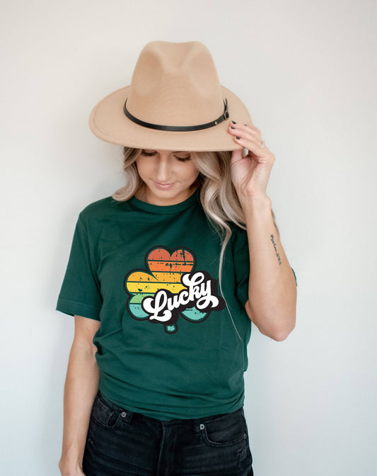 Vintage Lucky Shirt - St. Patrick's Day Shirt