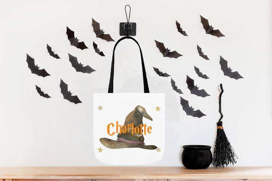 Wizard Hat Trick or Treat Bags - Personalized Halloween Bag