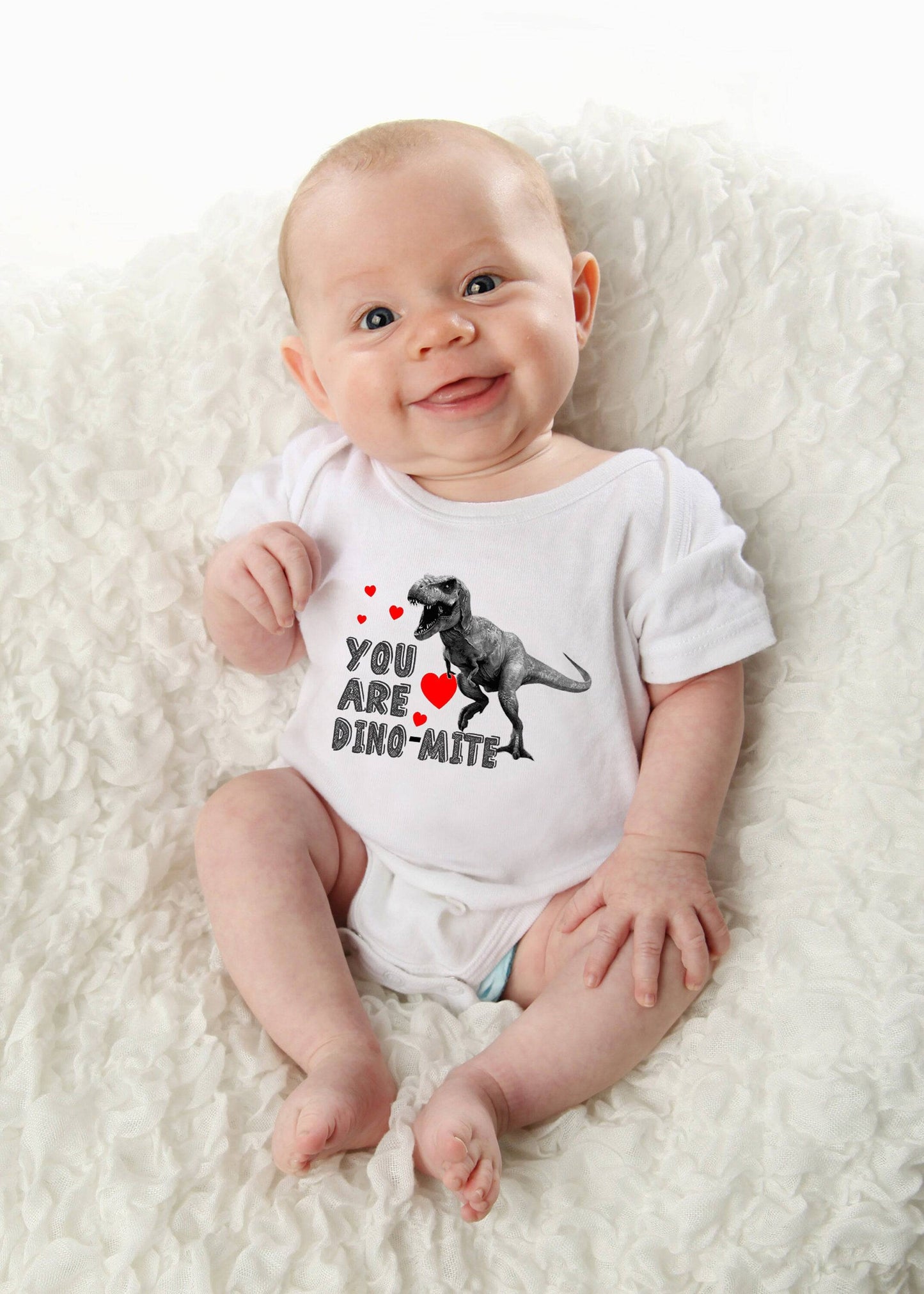 You Are Dino-Mite - Boys Valentine's Day Shirt